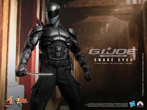 Hot Toys Snake Eyes Action Figure G I Joe Retaliation Geektyrant