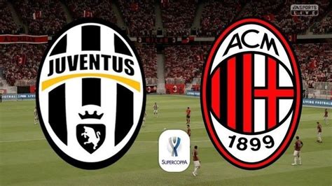 Juventus X Milan Ao Vivo Copa Da It Lia Semifinal