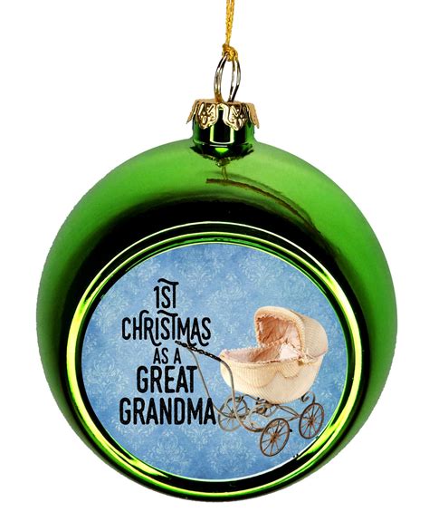 New Grandma Christmas Ornament Great Grandma Ornament Christmas DÃ