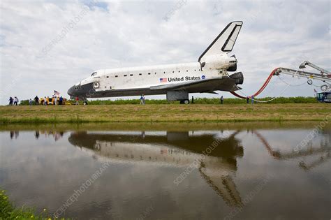 Space Shuttle Atlantis Final Mission Stock Image C017 3401