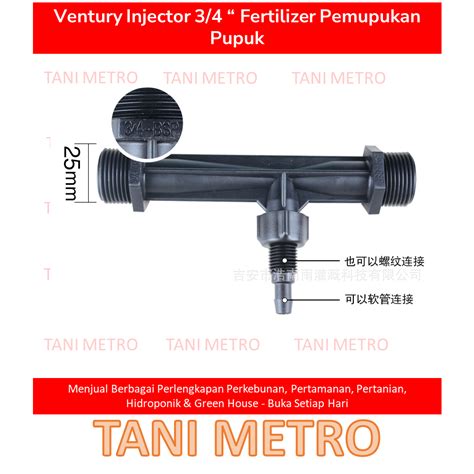 Jual Ventury Injector Pipa Pvc Fertilizer Pemupukan