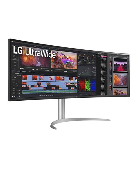 Lg Moniteur Lg Ultrawide Dual Qhd Lg Belgique