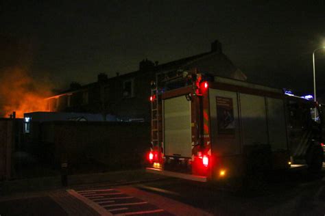 Brand In Tuin Slaat Over Naar Woning Kersappelstraat In Noordwijk