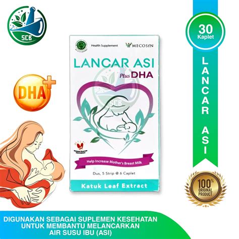 Jual Lancar Asi Plus Dha Asi Booster Dha Suplemen Ibu Menyusui