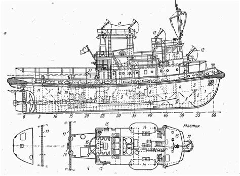 Firefighting Tugboat Kordon Blueprint Download Free Blueprint For 3d
