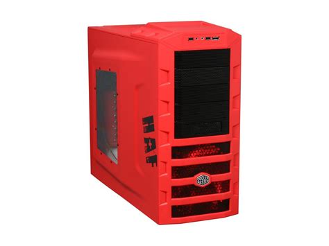 Cooler Master Haf Red Rc M Rwn Gp Red Computer Case Newegg