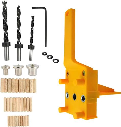 Marstey Dowel Jig Kits Pcs Dowelling Jig Mm Handheld