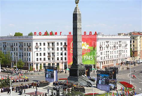Праздничные мероприятия ко Дню Победы – 2017 в Минске (9 мая 2017)