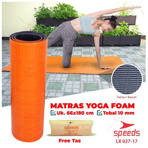 Jual Speeds Matras Lipat Duduk Polos Xpe Olahraga Yoga Baby Tebal