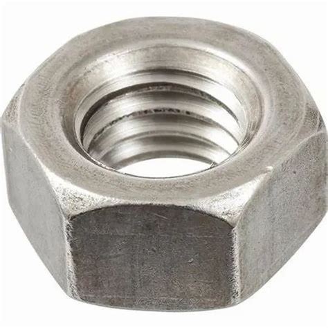 Polished Inch Mild Steel Hexagonal Nut Grade En At Rs Kg In