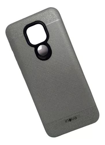 Funda De Tpu Reforzada Antiimpacto Para Motorola Moto G Color Gris