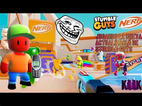 Jugando La Nueva Actualizaci N De Stumble Guys Stumbleguys Humor