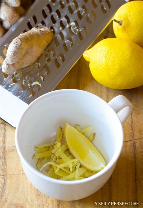 Lemon Ginger Detox Tea Recipe A Spicy Perspective