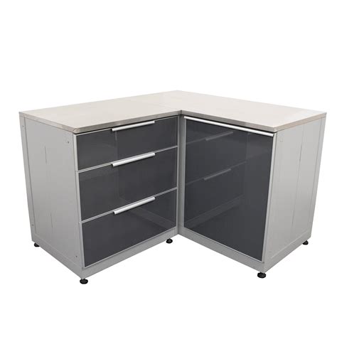 Corner Outdoor Kitchen Cabinet – Blue Sky Outdoor Living