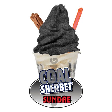 Coal Sherbet Sundae Catering Signs Uk