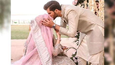 Shaheen Shah Afridi Wishes Wife Ansha With A Sweet Note On 1st Nikah