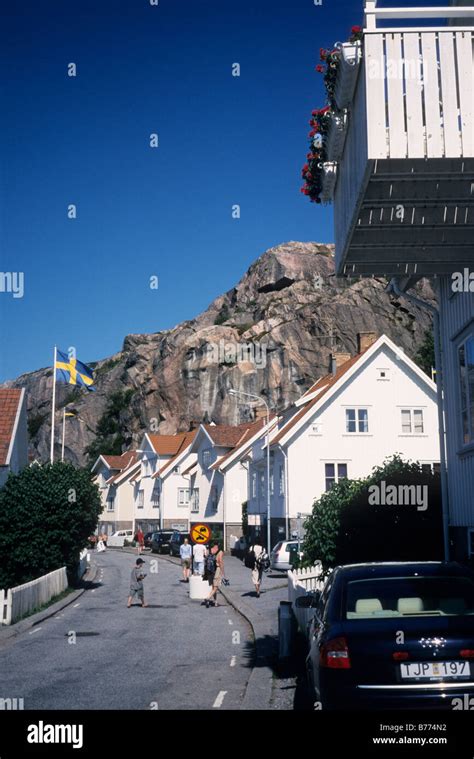 A Road In Fjällbacka Bohuslän Sweden Stock Photo Alamy