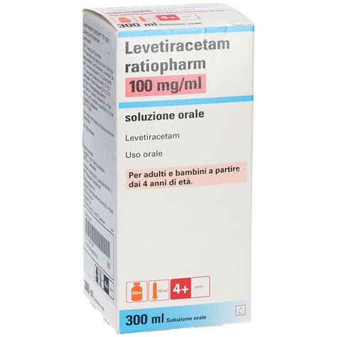 Levetiracetam Ratiopharm 100 Mg Ml 300 Ml Mit Dem E Rezept Kaufen