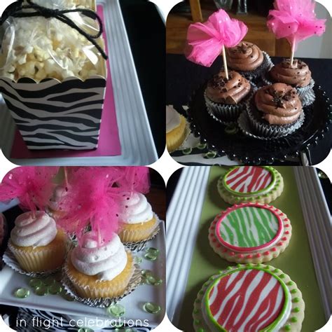 In Flight Party Ideas Pink And Zebra Party