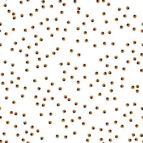 Premium Vector | Seamless pattern with brown and black spots