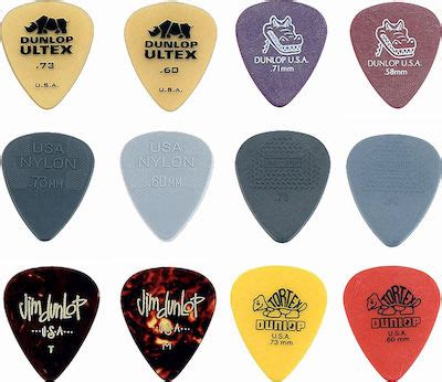 Dunlop Guitar Pick Lt Md Variety Pack Pvp