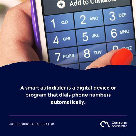 Smart Autodialer Outsourcing Glossary Outsource Accelerator