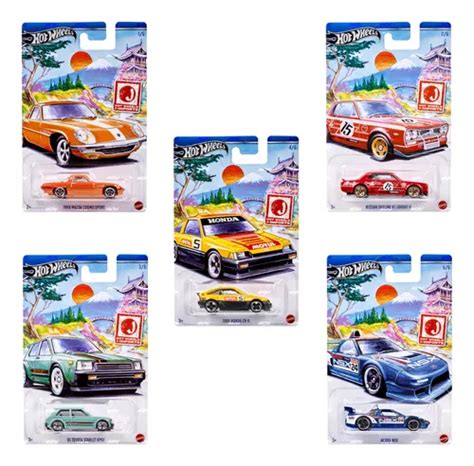 Carrinho Hot Wheels J Imports Set Carros Mattel Hwr Frete Gr Tis