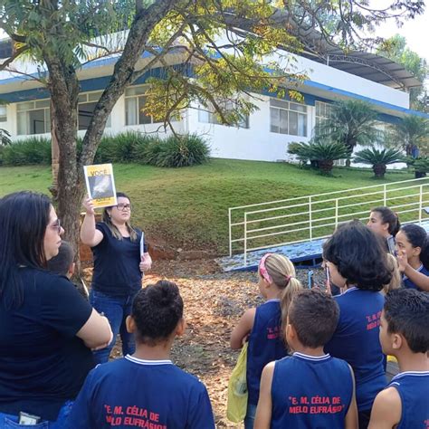 ALUNOS DO 5º ANO DA ESCOLA MUNICIPAL CÉLIA DE MELO EUFRÁSIO VISITAM ...