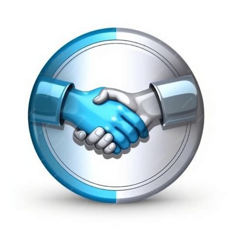 Premium Photo | Handshake A ICON handshake symbolizing partnership and