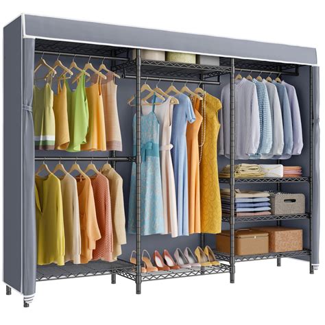 VIPEK V5C Plus Covered Clothes Rack Portable Wardrobe Closet With Cover