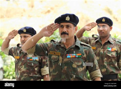 Indian Soldier Salute