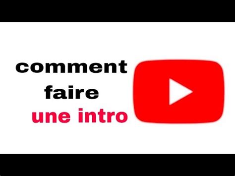 Comment Faire Une Miniature YouTube