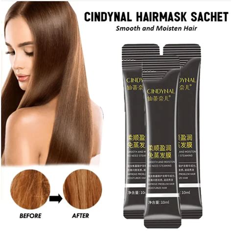 Jual CINDYNAL Hairmask Sachet Masker Rambut Treatment Pelurus Rambut