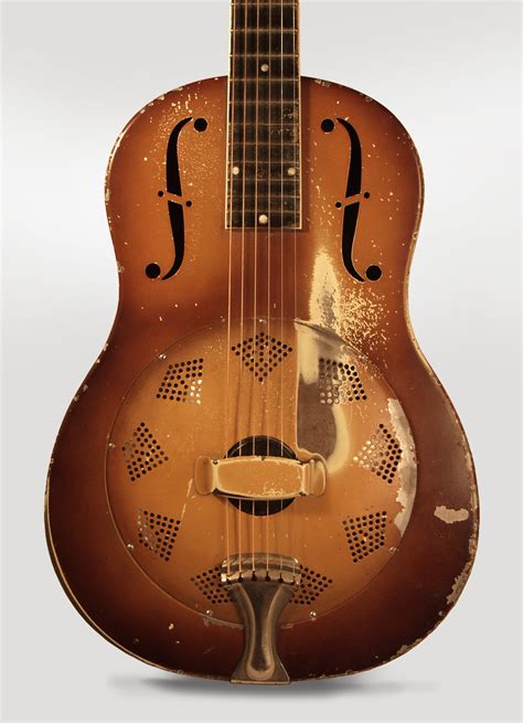 National Triolian Resophonic Guitar 1930 Retrofret