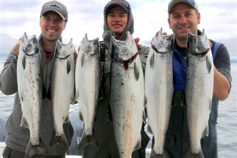 Lights Out Coho Salmon Fishing At Jeff Head