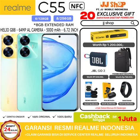 Jual REALME C55 NFC 8 256 6 128 C35 4 128 GB RAM 4GB ROM 128GB 4 64