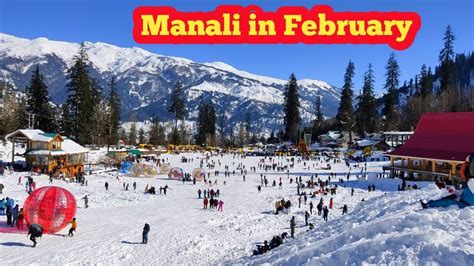 Solang Valley Manali In February YouTube