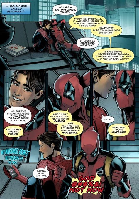 Spideypool Deadpool Comic Spideypool Deadpool And Spiderman