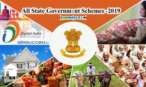 All State Government Schemes 2019 विभिन्न राज्यों की योजनाएं