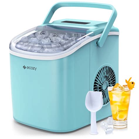 Ecozy Portable Ice Maker Countertop Cubes Ready In Mins Lbs In