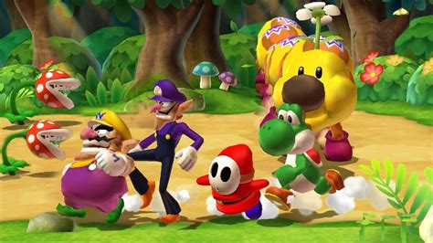 Mario Party 9 Boss Rush Wario Vs Waluigi Vs Yoshi Vs Shy Guy