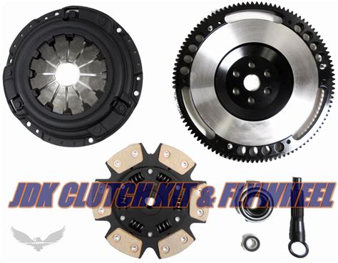 Jdk Stage Race Clutch Kit Flywheel For Honda Crx Civic