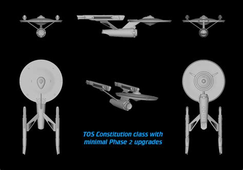 Free Stl File Phase Ii Enterprise And Additional Constitution Class Variants Star Trek Starship