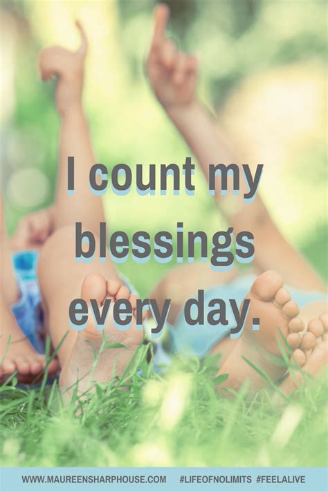 I Count My Blessings