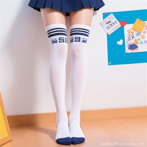 Thigh High Socks Prompts Stable Diffusion Online