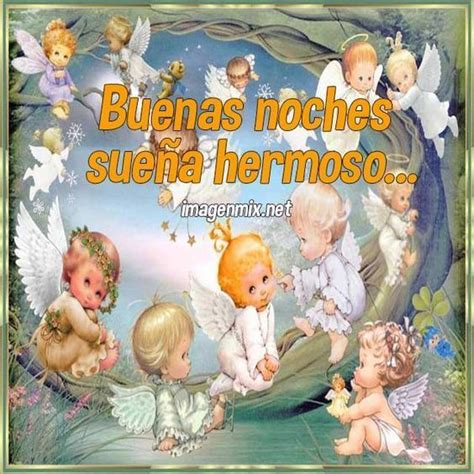 Imagenes De Angeles Con Frases Deseando Buenas Noches A So Ar Con