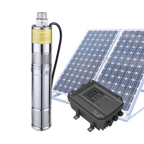 DC Borehole Solar Screw Submersible Water Pump With Brushless Magnet