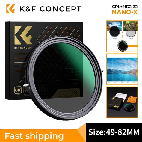 K F Concept Filtro Polarizador Circular En Mm Nd Nd