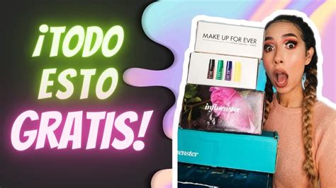 Como Conseguir MAQUILLAJE GRATIS Sin Ser YOUTUBER INFLUENSTER YouTube