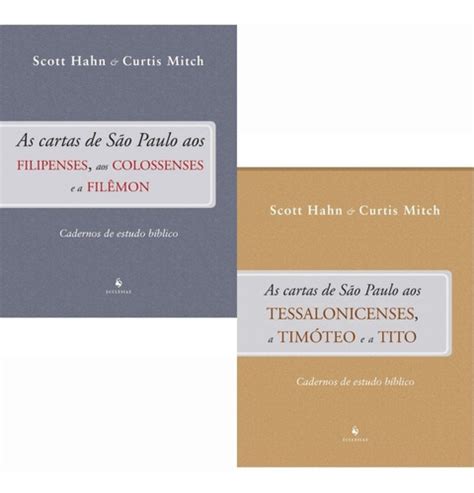 Kit Cadernos De Estudo Bíblico Scott Hahn 15 Livros Frete grátis